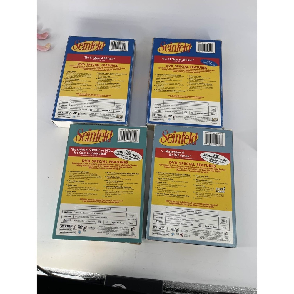 Seinfeld DVD Set Seasons 1 2 3 4 & 6 TV Series Collection - Picture 2 of 2